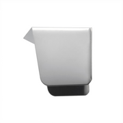 UP-10469 Stainless Steel Visor For 4" X 6" Rectangular Headlight, Flat Top Style