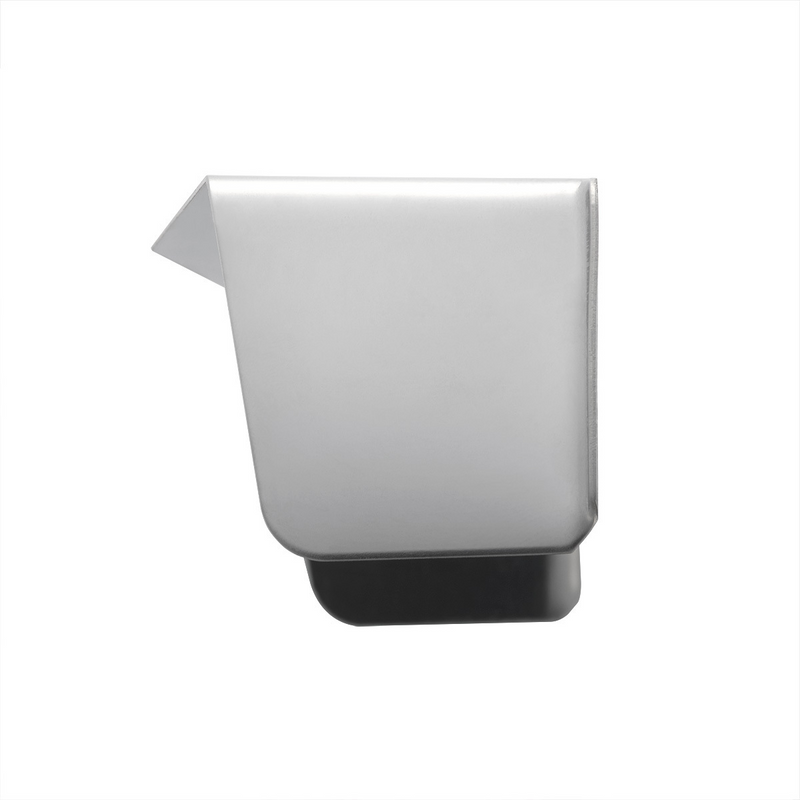 UP-10469 Stainless Steel Visor For 4" X 6" Rectangular Headlight, Flat Top Style