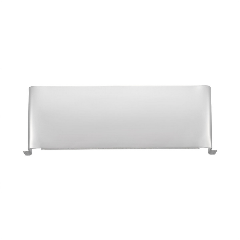 Stainless Steel Visor For 4" X 6" Rectangular Headlight, Curved Top Style #10470