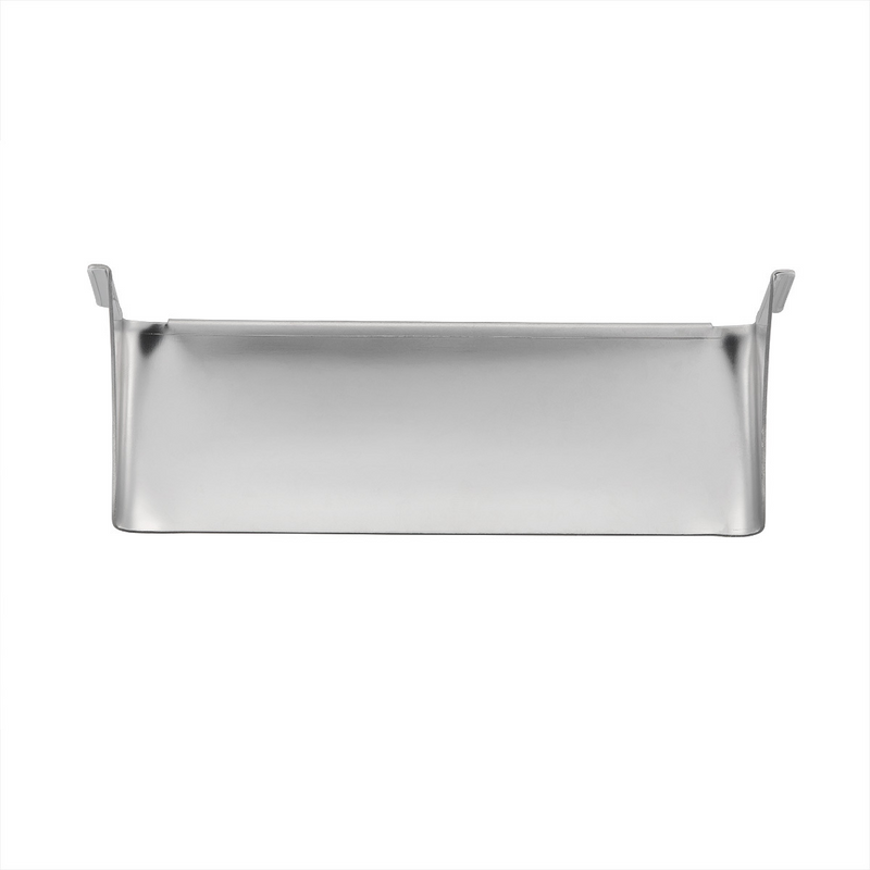Stainless Steel Visor For 4" X 6" Rectangular Headlight, Curved Top Style #10470