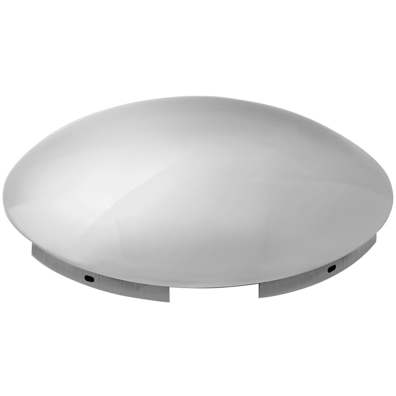 CR. FRONT HUB CAP, 7/16" LIP, 4 EVEN NOTCHES & 4 CLIPS #10513