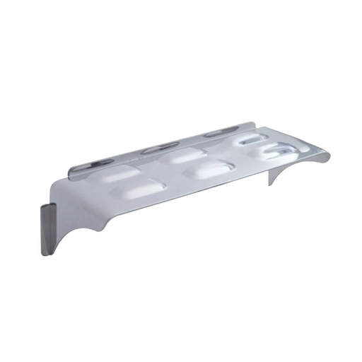 UP-10529 Stainless Steel Visor For 4" X 6" Rectangular Headlight, Louver Top
