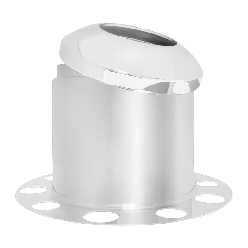 10550 3 Piece Rear Axle Cover Set w/ Hubdometer Cap Light Gray