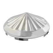 10703 Universal Front Hub Cap in Pinwheel Design Gray