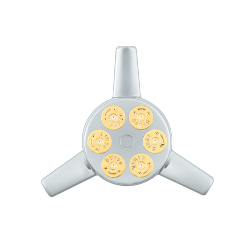 UP-10710B Chrome Plastic Gun Cylinder Hubcap Spinner Only (Bulk)