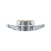 UP-10710B Chrome Plastic Gun Cylinder Hubcap Spinner Only (Bulk)