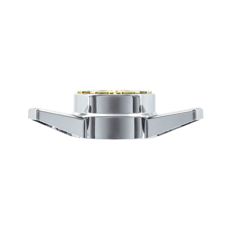UP-10710B Chrome Plastic Gun Cylinder Hubcap Spinner Only (Bulk)
