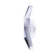 UP-10720 Chrome Plastic 3 Bar Left Swing Hubcap Spinner Only