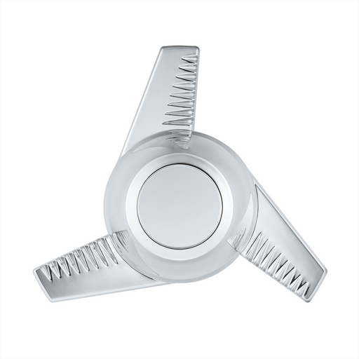 UP-10721 Chrome Plastic 3 Bar Right Swing Hubcap Spinner Only