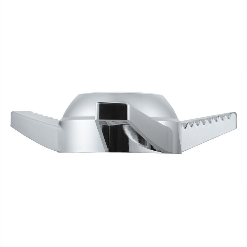 UP-10721 Chrome Plastic 3 Bar Right Swing Hubcap Spinner Only