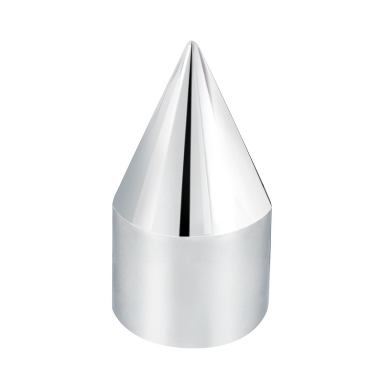 Cubierta de tuerca de púa de plástico cromado de 3/4" X 2-5/16" - A presión (a granel)