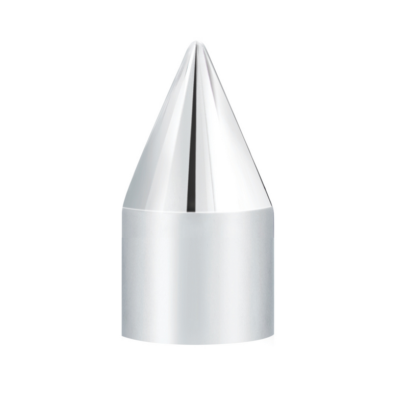 Cubierta de tuerca de púa de plástico cromado de 3/4" X 2-5/16" - A presión (a granel)