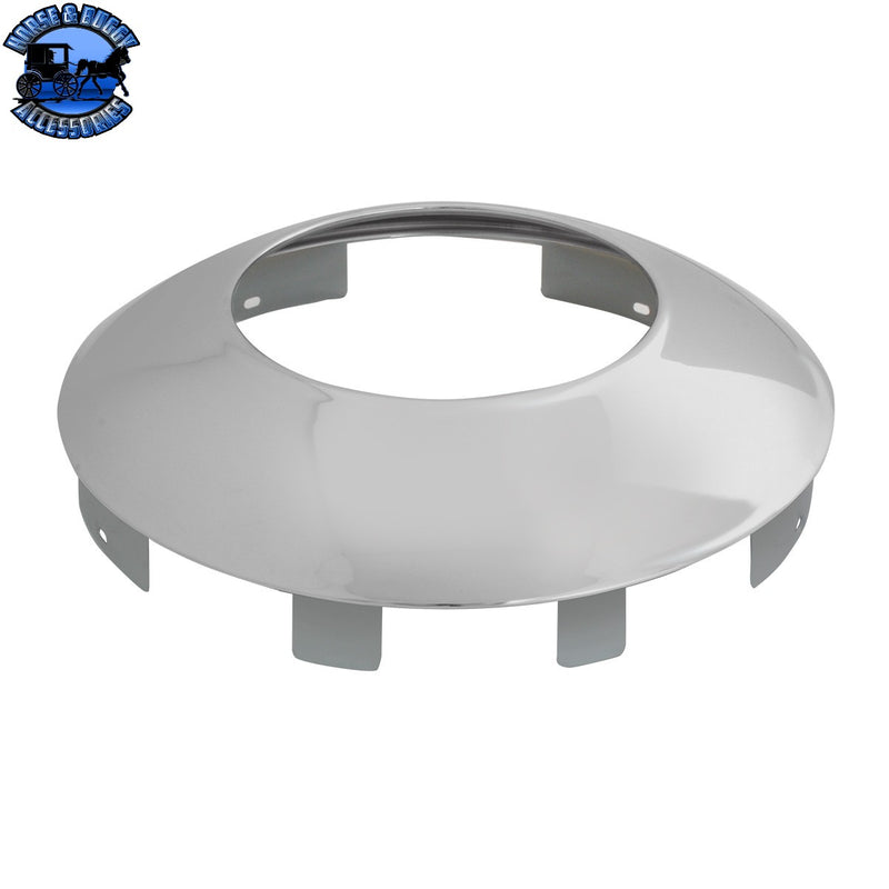TAPA DE HUBDOMETER DELANTERO UNIVERSAL SS, BORDE DE 1", 6 MUESCAS