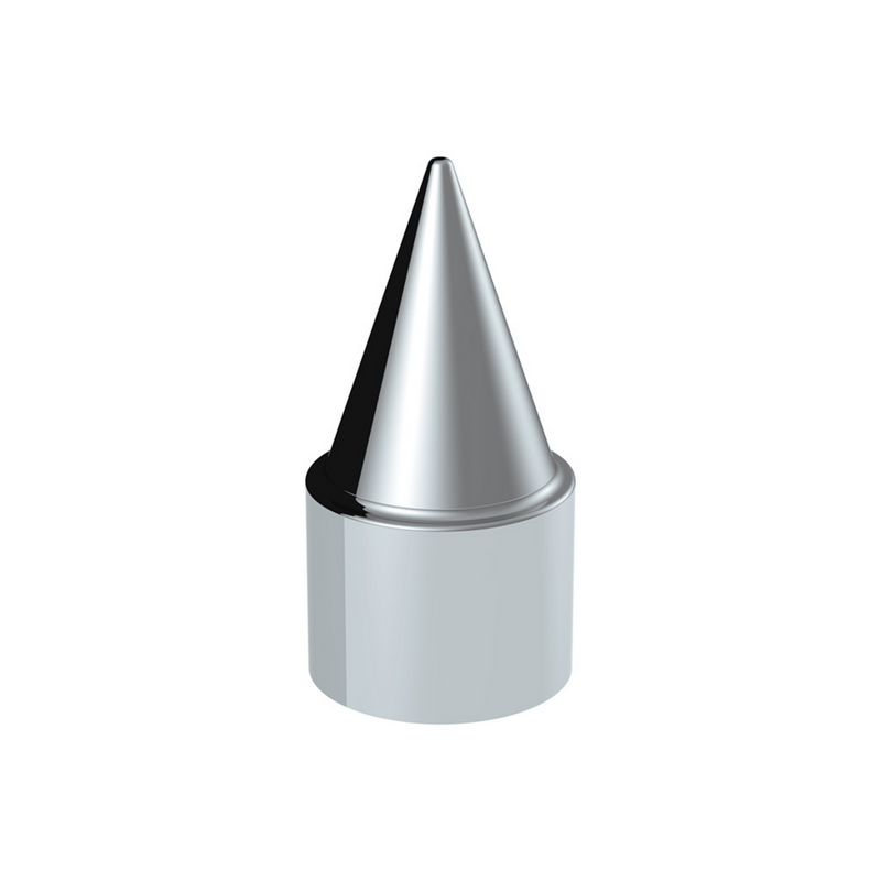 UP-10779B Cubierta de tuerca tipo estilete de plástico cromado de 1-1/2" x 4-1/4" - A presión (a granel)