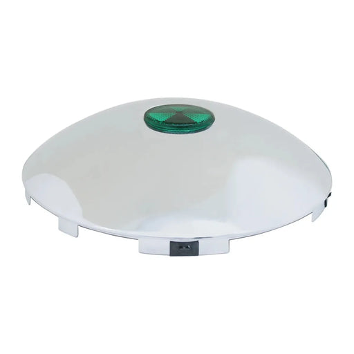 10792 Universal Front Hub Caps with 2" Top Mounted Reflector Light Gray