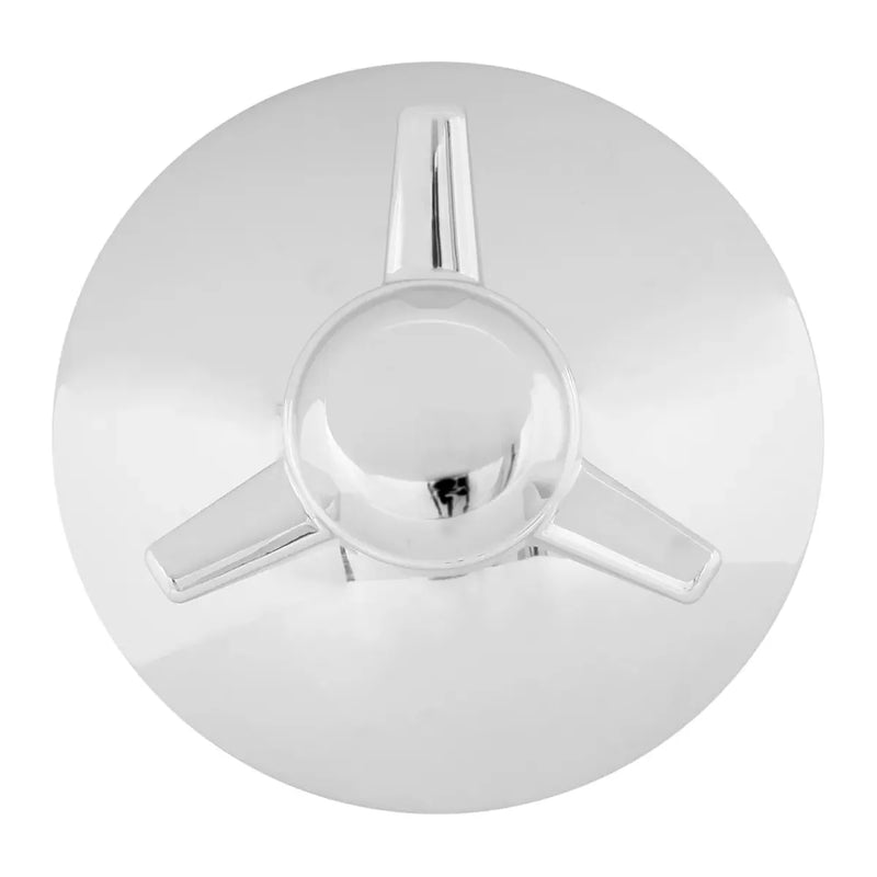 #10862 UNIV. CR. FRONT WING SPINNER HUB CAP, SWEPT, 1" LIP, L/H hub cover Light Gray