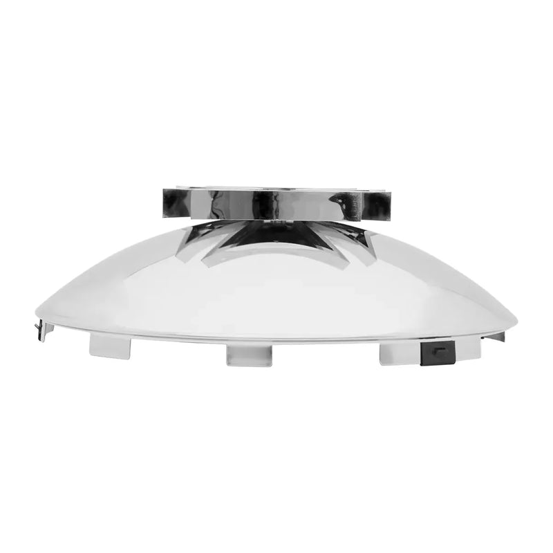 10854 UNIV. CR. FRONT IRON CROSS HUB CAP, 7/16" LIP hub cap Light Gray