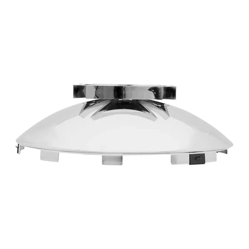 10854 UNIV. CR. FRONT IRON CROSS HUB CAP, 7/16" LIP hub cap Light Gray