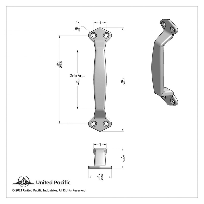 Kit de manija cromada