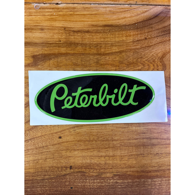 Custom Peterbilt Emblem Decal Replacements Made In The USA (Choose Color)