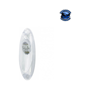 3 AMBER LED REFLECTOR CAB LIGHT FOR 2008-2017 FREIGHTLINER CASCADIA (Choose Color) cab light Amber,Clear Light Gray