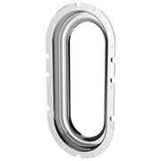 Peterbilt Interior View Window Trim #40904 Window Trim Light Gray