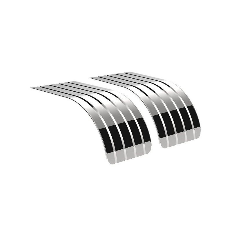 60" 430 Stainless Steel (16ga) Half Fender-SR Series (Pair)