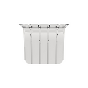 60" 430 Stainless Steel (16ga) Half Fender-SR Series (Pair)
