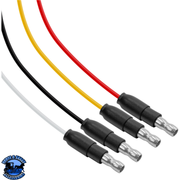 DOUBLE FURY 17 LED DUAL FUNCTION WATERMELON TORPEDO CAB LIGHT (Choose LED Color) CAB LIGHT Amber and Blue,Amber and Green,Amber and Purple Tan