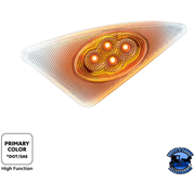 DOUBLE FURY 4 LED FENDER SIGNAL LIGHT FOR 2008-2017 KENWORTH T660 (Choose Color)(Choose Side) FENDER LIGHT Amber and Blue / Driver's Side,Amber and Blue / Passenger's Side,Amber and Green / Driver's Side,Amber and Green / Passenger's Side,Amber and Red / Driver's Side,Amber and Red / Passenger's Side,Amber and White / Driver's Side,Amber and White / Passenger's Side Coral