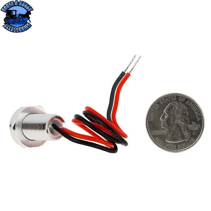 SB-12B-B-S 12 MM BLUE SILVER LED BOLT BEAM LIGHT