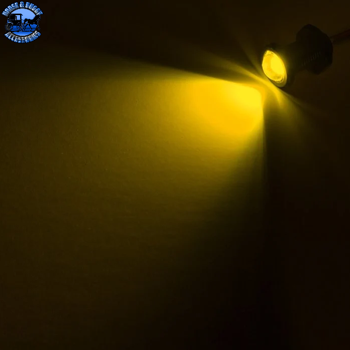 SB-12B-Y-S YELLOW SILVER LED NUT LIGHT *DISCONTINUED*