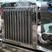 Dark Slate Gray 33-3/4" STAINLESS STEEL KENWORTH STYLE VERTICAL GRILLE BAR FOR PETERBILT 359, 379 up-21160 GRILL