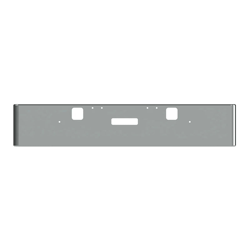 #CV-0110-06 18'' FREIGHTLINER CLASSIC XL ROLLED END BUMPER (2004-2007)