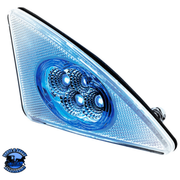 DOUBLE FURY 4 LED FENDER SIGNAL LIGHT FOR 2008-2017 KENWORTH T660 (Choose Color)(Choose Side) FENDER LIGHT Amber and Blue / Driver's Side,Amber and Blue / Passenger's Side,Amber and Green / Driver's Side,Amber and Green / Passenger's Side,Amber and Red / Driver's Side,Amber and Red / Passenger's Side,Amber and White / Driver's Side,Amber and White / Passenger's Side Cornflower Blue