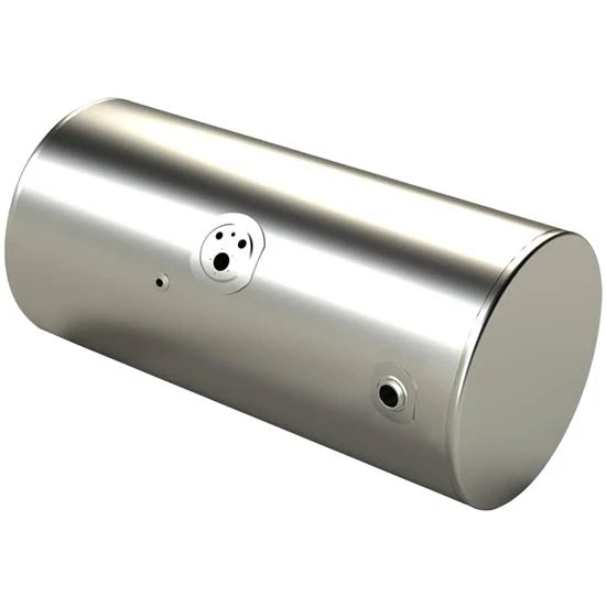 BESTfit Aluminum Fuel Tank 150 Gallon- 24.5 X 74 Inch- Rear Fill W/ Top Fitting Manifold, Pick Up & Return Tubes- Driver Side For Kenworth #02-060015003K