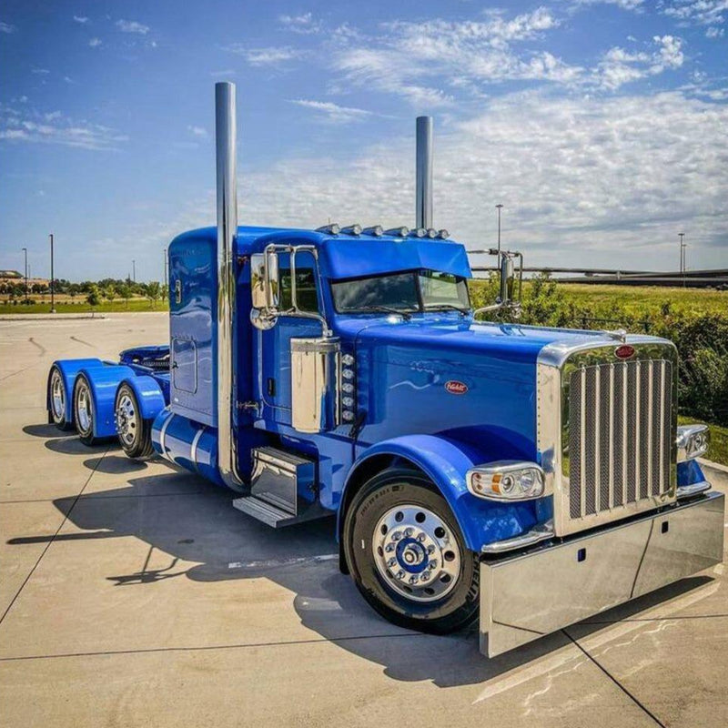 B21-10D-22-1123 22", Boxed, Blind Mount, Tow Holes BLIND MOUNT BUMPER Dark Gray