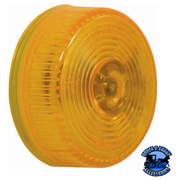 146A Incandescent Marker/ Clearance, PC-Rated, Round, 2″, amber, poly bag Dark Goldenrod