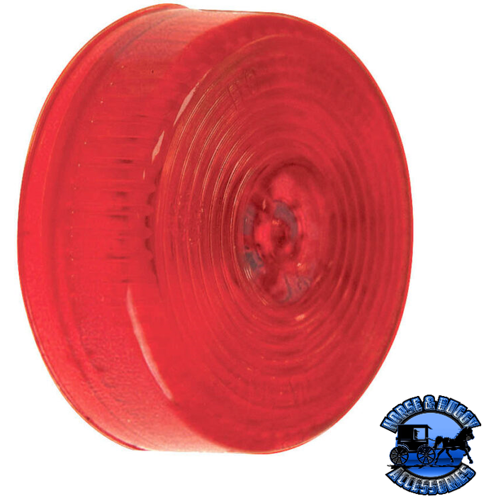 Firebrick 146R Incandescent Marker/ Clearance, PC-Rated, Round, 2″, red, poly bag