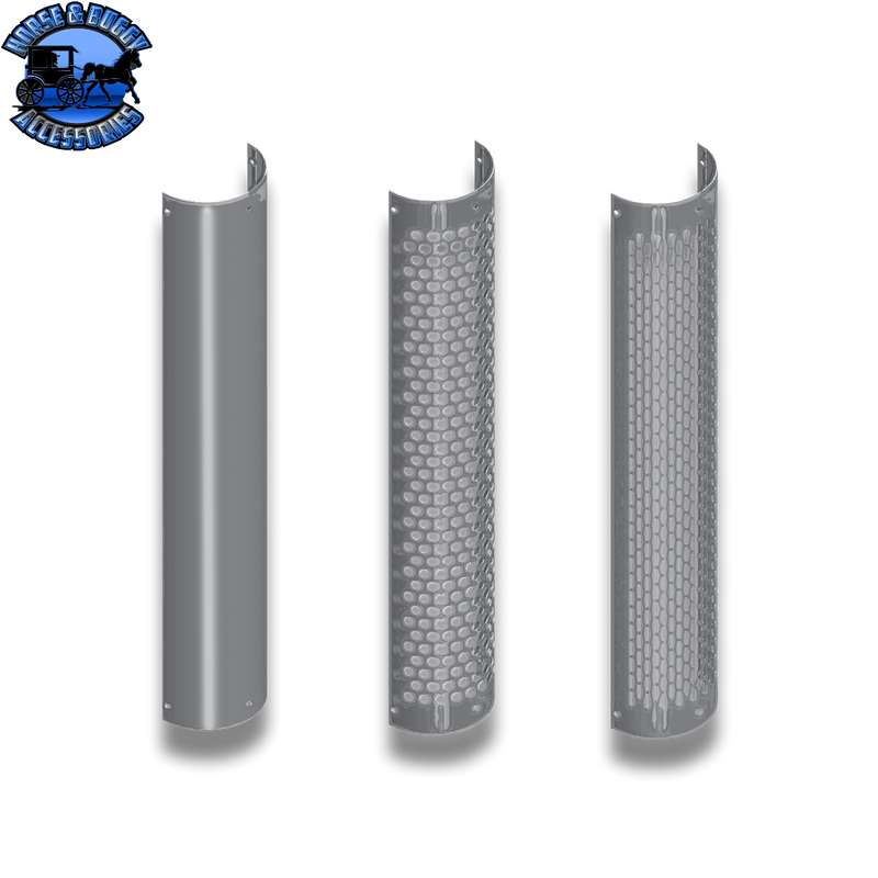 180 Degree Heat Shields (Choose Diameter) (Choose Style)