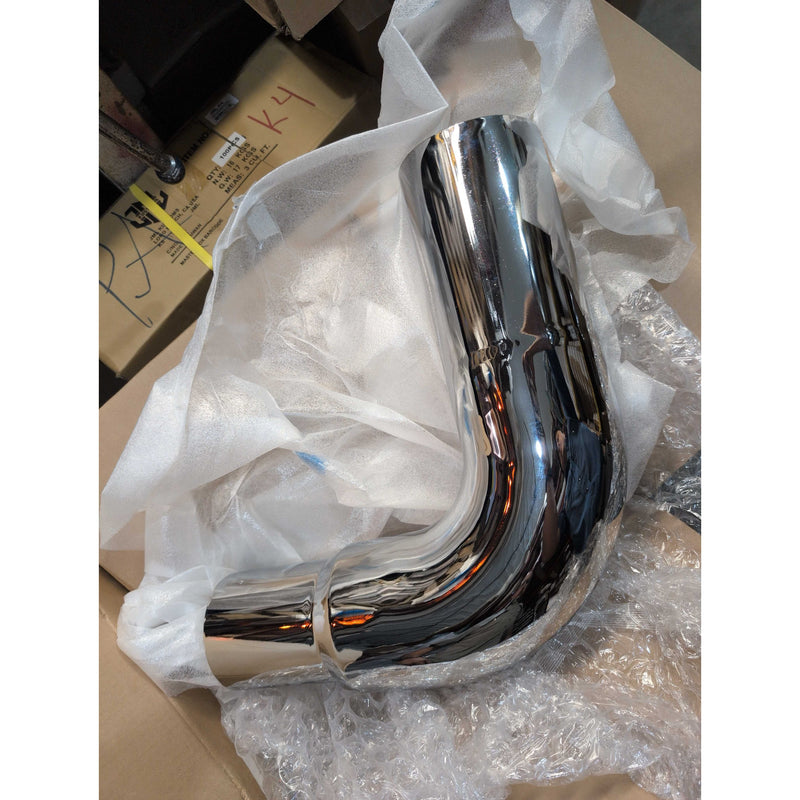 #14ZFLX-60156050CP 6'' REDUCED TO 5'' EXHAUST ELBOW 90 DEGREE FOR  FREIGHTLINER