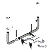 P389-7-3 Full Diameter 7" Kit w/ DPF Stainless Steel Exhaust (2018-Current) Slate Gray