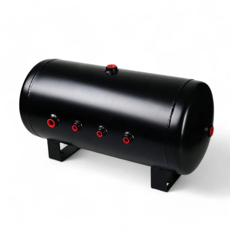 Air Tank 150 gal., 8 port Black
