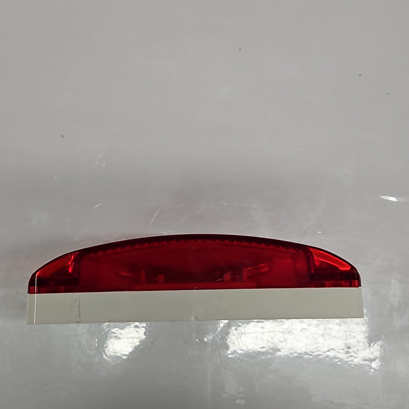 78286 Turtle Style Rectangular Sealed Marker Lights w/ Reflective Lens (red) #78286 Dark Gray