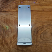 SS-1039 1'' hole short bumper mount universal stainless steel 304s.s. bracket only ss-1039 Saddle Brown