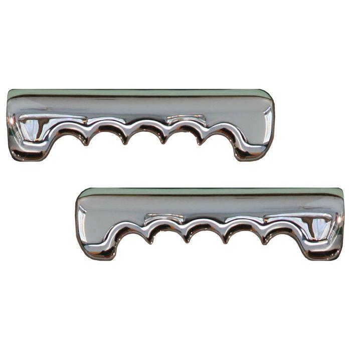 PDH-432 Rockwood Peterbilt 2006 newer Door Handle Pull with Finger Grips (pair) DOOR HANDLE Light Slate Gray