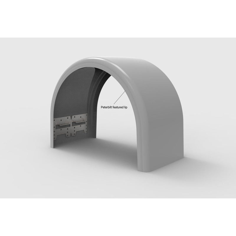 sp-172406 36" Single Axle Fiberglass Fender Sold Individually. 1" lip SINGLE AXLE FENDER Lavender