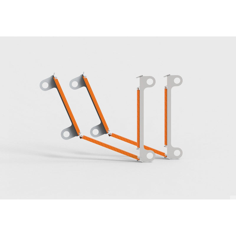 Kenworth W990 Intake Brackets (no lights included) sold separate sp-172513 air cleaner Lavender