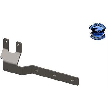 Hogebuilt Blind Mount Half Fender Front Brackets (Choose suspension) fender bracket Peterbilt flex air/AG380 LEFT 1773-2dl Dark Slate Gray
