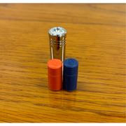 95182 1" UNIVERSAL CR. ALUM.TOGGLE SWITCH EXTEN. W/CLEAR CRYSTAL TOGGLE SWITCH Dark Goldenrod